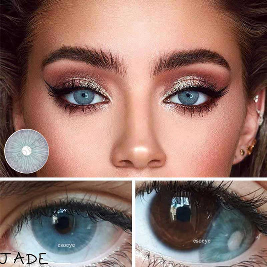 New York N Jade Colored Contact Lenses Yearly