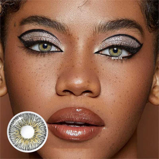 New York Retro Marble Colored Contact Lenses Yearly