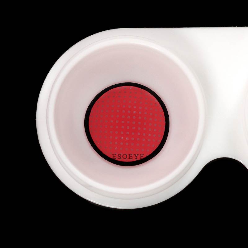 Red Manson Mesh Halloween Contact Lenses Yearly