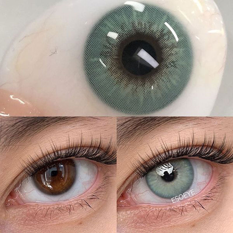 Sin Green Colored Contact Lenses Yearly