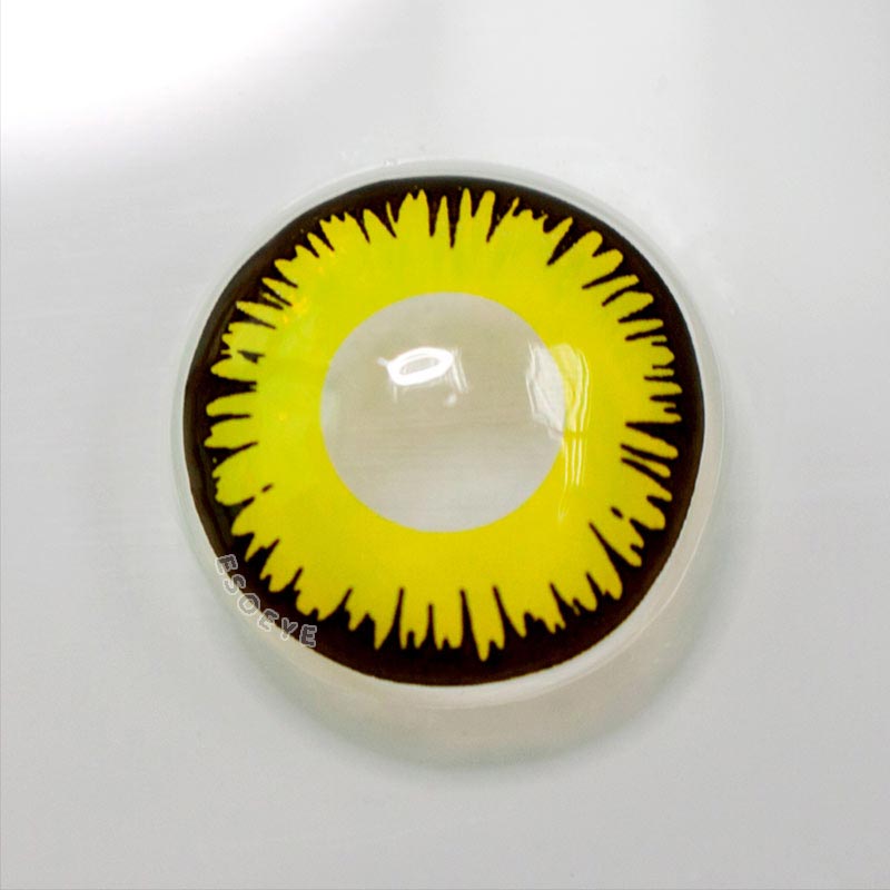 Solar Eclipse Halloween Contact Lenses Yearly