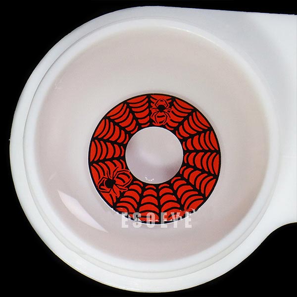 Spider Web Black Cosplay Contact Lenses Yearly