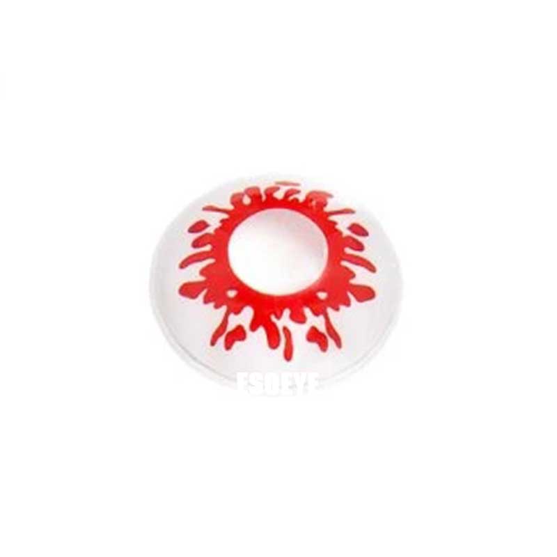 Trauma Red Halloween Contact Lenses Yearly